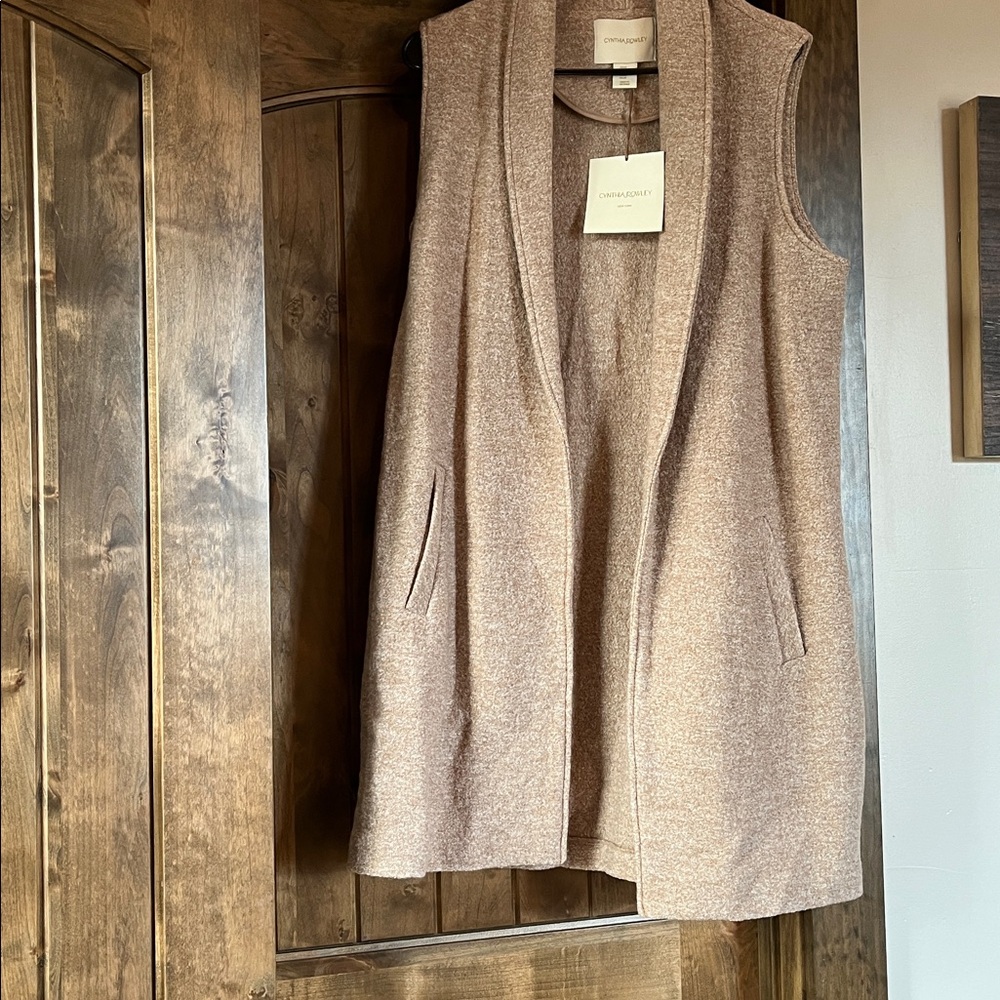 Cynthia Rowley Tan Vest